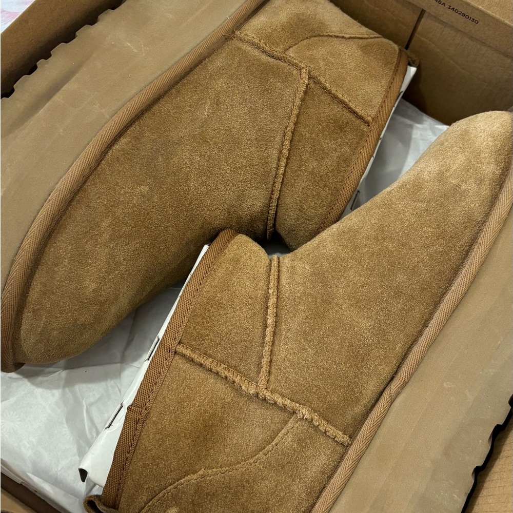 UGG Classic Ultra Mini Platform Suede Booties